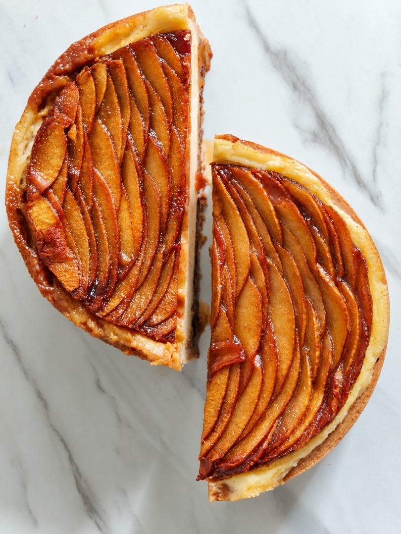 Tarte tatin caramélisée de Coralie Pâtisserie