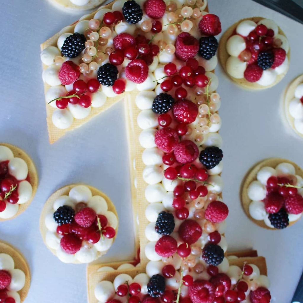 Number cake