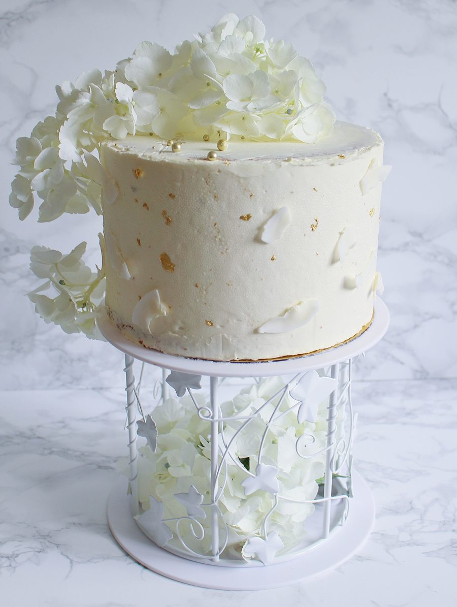 Gâteau du Nouvel An. Number Cake - Glacier Limont Blanc