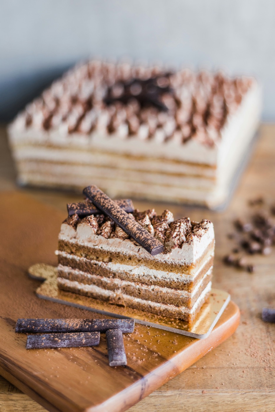 Entremets façon tiramisu