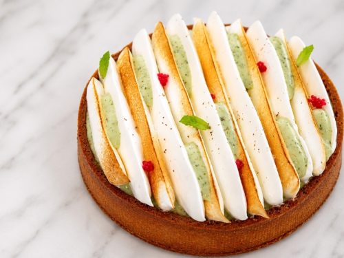 Tarte citron basilic
